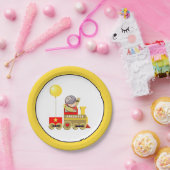 ベビーパーソナライズされたシャワー紙プレート ペーパープレート (パーティー)