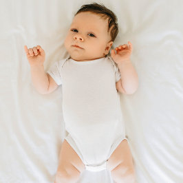 ベビーパーソナライズされたジャージーボディスーツTシャツ ベビーボディスーツ