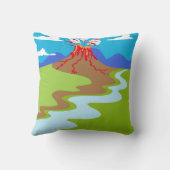 ベビーパーソナライズされたトリケラトプス&フレンズ クッション (裏面)