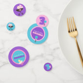 ベビーパーソナライズされたドール誕生日パーティーデコレーション コンフェッティ (グループ)