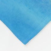 ベビーパーソナライズされたマイルストーン フリースブランケット (角)