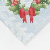 ベビーパーソナライズされたマイルストーン フリースブランケット (角)