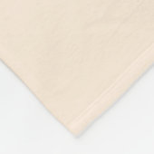 ベビーパーソナライズされたマイルストーン フリースブランケット (角)