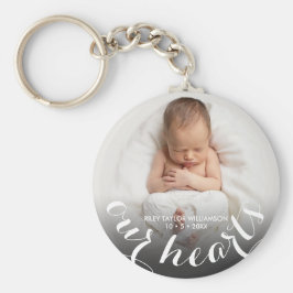 ベビーパーソナライズされた写真 キーホルダー