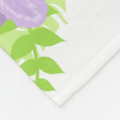 ベビーパーソナライズされた恐竜&バタフライ フリースブランケット (角)