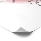 ベビーパーソナライズされた漫画の象ポスター ポスター (角)