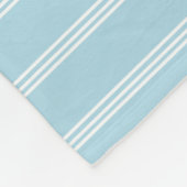 ベビーパーソナライズされた、夜間祈りの言葉(Psalm 4:8) フリースブランケット (角)