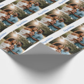 ベビーパーティーの写真計算 ラッピングペーパー (角)