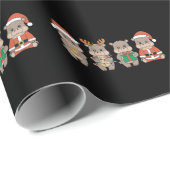 ベビーヒッポデモーンクリスマス ラッピングペーパー (ロールコーナー)