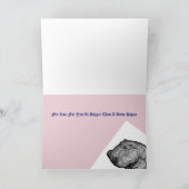 ベビーヒッポラブバレンタインカード シーズンカード (内部)