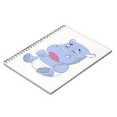 ベビーヒッポ泣き叫び ノートブック (左側)