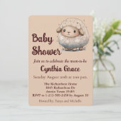 ベビーヒツベビーシャワー招待状 シーズンカード (スタンド正面)