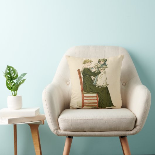 ベビービクトリアングリーンアウェイマザー クッション (椅子)