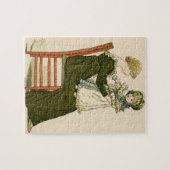 ベビービクトリアングリーンアウェイマザー ジグソーパズル (横)