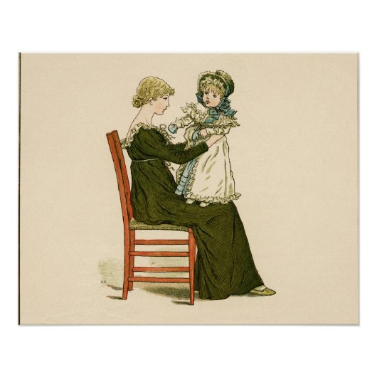 ベビービクトリアングリーンアウェイマザー ポスター (正面)