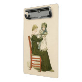 ベビービクトリアングリーンアウェイマザー ミニクリップボード (アングル2)