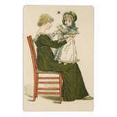 ベビービクトリアングリーンアウェイマザー ミニクリップボード (裏面)