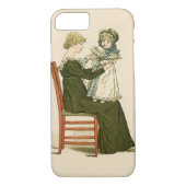 ベビービクトリアングリーンアウェイマザー Case-Mate iPhoneケース (裏面)