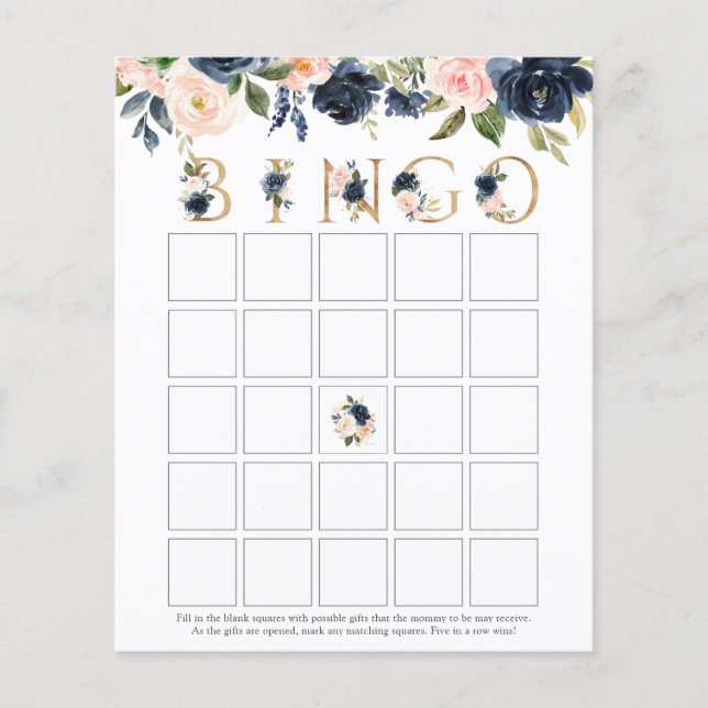 ベビービンゴゲームカード (正面)