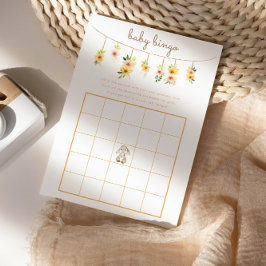 ベビービンゴゲーム – イースターバニー赤ちゃんシャワー