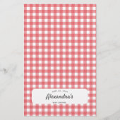 ベビービンゴシャワーゲー素朴ムリトルトマトつる植物 チラシ (裏面)