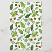 ベビービンゴ恐竜の赤ちゃんシャワーゲーム (裏面)