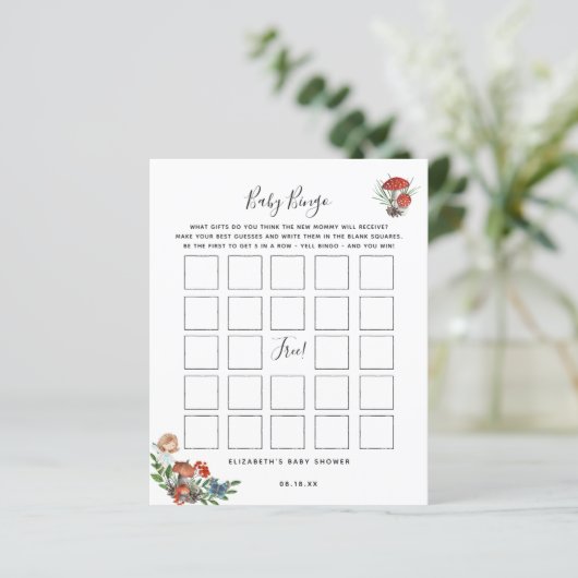 ベビービンゴ | Enchanted Fairy Baby Shower Game (スタンド正面)