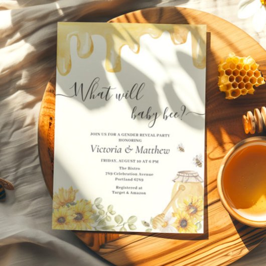 ベビービーひまわり花性別が明らかにする 招待状