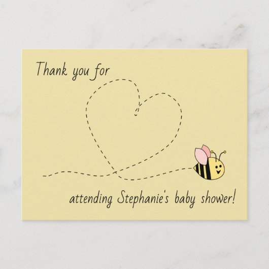 ベビービーガールサンキューユー ポストカード (正面)