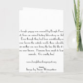 ベビービーグルバータイム カード (裏面)