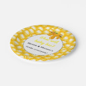 ベビービージェンダーがパーティーを明らかにする ペーパープレート (アングル)