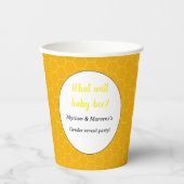 ベビービージェンダーがパーティーを明らかにする 紙コップ (正面)
