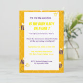 ベビービージェンダーが招待を明らかにする 招待状 (スタンド正面)