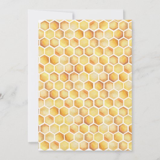 ベビービージェンダーが招待状を明らかにする 招待状 (裏面)