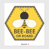 ベビービーベビーオンボードカーのシール シール (シート)