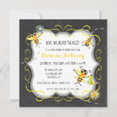 ベビービーベビーシャワー招待状 招待状 (正面)