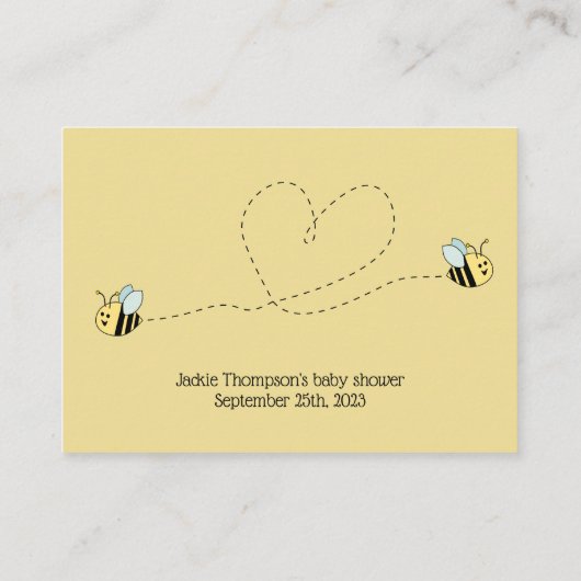 ベビービーボーイツインズエンクロージャカード エンクロージャーカード (裏面)