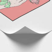 ベビービーマイバレンタイン ラッピングペーパー (角)