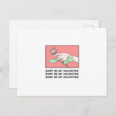 ベビービーマイバレンタイン 案内ポストカード (正面/裏面)