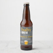 ベビービールボトルシールのラベル ビールラベル (正面)