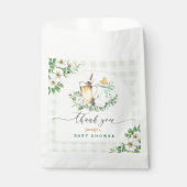 ベビービール醸造ベビーシャワー フェイバーバッグ (正面)