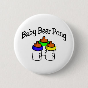 ベビービールPong 缶バッジ