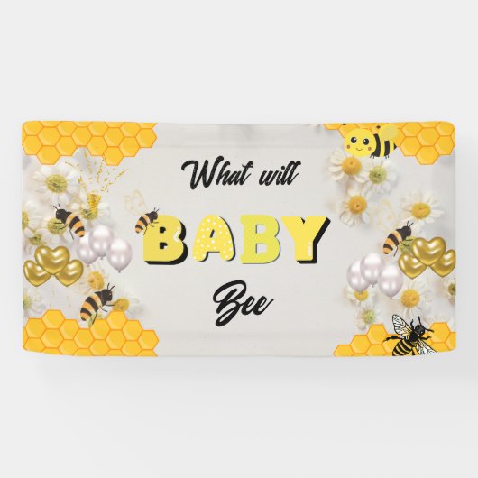 ベビービー性別がパーティービーのテーマを明らかにする 横断幕 (横)