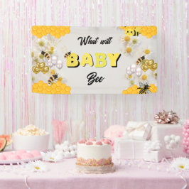 ベビービー性別がパーティービーのテーマを明らかにする 横断幕