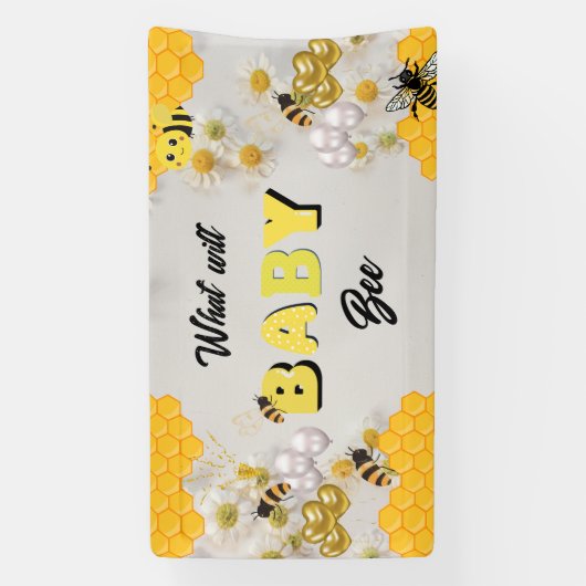 ベビービー性別がパーティービーのテーマを明らかにする 横断幕 (縦)