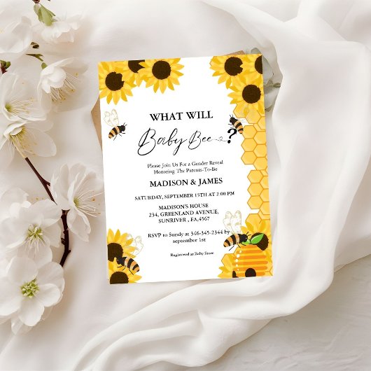 ベビービー性別が招待を明らかにする 招待状