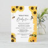 ベビービー性別が招待を明らかにする 招待状 (スタンド正面)