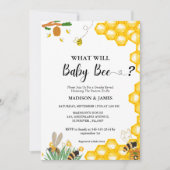 ベビービー性別が招待を明らかにする 招待状 (正面)