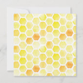 ベビービー性別が赤ちゃんのシャワーの招待明らかにする何 招待状 (裏面)