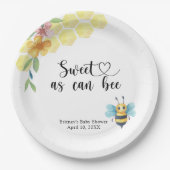 ベビービー – できるだけ甘い ペーパープレート (正面)